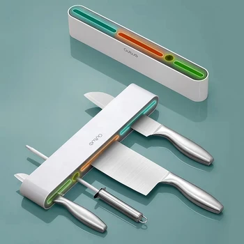 Multifunkcijski Nož Držalo Stensko montirani Shranjevanje Rack kavelj za noži Kuhinjski pribor organizator Kuhalni Pribor Možganov Imetnika