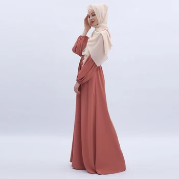 Muslimansko Obleko Ramadana Abaya Islamska Oblačila Za Ženske, Malezija Jilbab Djellaba Haljo Musulmane Turški Baju Čipke Kimono Tam Kaftan Tunika