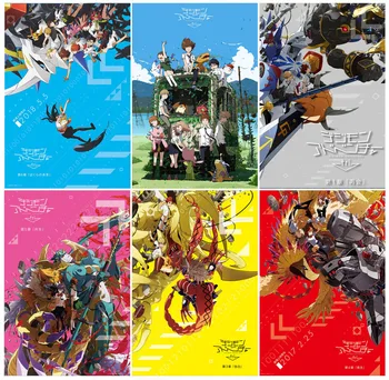MX017 Digimon Avanturo Tri. Klasična Anime Serije, Risanke, Film Film A4 A3 A2