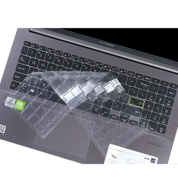 Na tipkovnici, Prevleke za ASUS vivobook 15 S533 S5600 15.6 inch novo 2020 jasno silikona kože zaščitnik TPU laptop tipkovnice prahu kritje