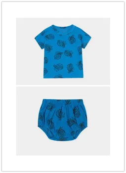 NA ZALOGI pomlad/poletje Moda 2020 BC enake kratka sleeved majica baby fantje in dekleta T baby hlače obleko