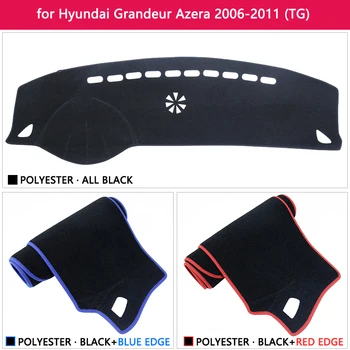 Nadzorna plošča Pokrov Zaščitni Ploščici za Hyundai Veličino Azera 2006 2007 2008 2009 2010 2011 Pribor, Armatura Odbor Dežnik Preprogo