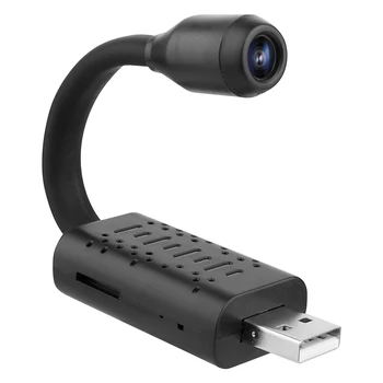 Nadzorne Kamere Z Mini Wifi IP Kamera USB Full HD 1080P P2P CCTV SD Cloud Storage Smart AI Človeško Zaznavanje V380 APP