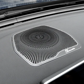 Nadzorni plošči Zvočnik Pokrov Nalepke Trim Pribor LHD Za Mercedes Benz W205 GLC C Razred C180 C200 Avto styling Audio Zvočnik