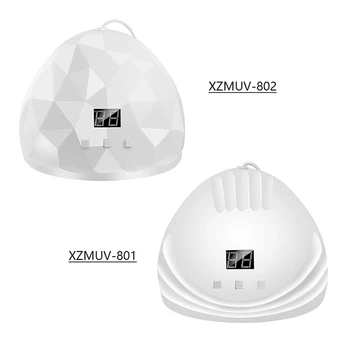 Nail Lučka 168Watt Visoko Moč po Meri Vzorce 42LEDs UV/Lučka LED Prenosni Lak za Lase Z Smart Sensor Nail Art Orodja Debelo