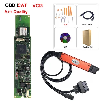 Najboljše Cene, Kakovosti VCI-3 Za VCI3 V2.31 VCI3 Optičnega Wifi Brezžični + Darilo OBD diagnostika-orodje update VCI2