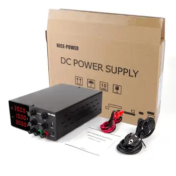 Najnovejši 30V 10A Laboratorij Power-Supply Digitalni Prikaz Nastavljiv Preklop Dc Napajanje Regulator Napetosti 220 v 110v