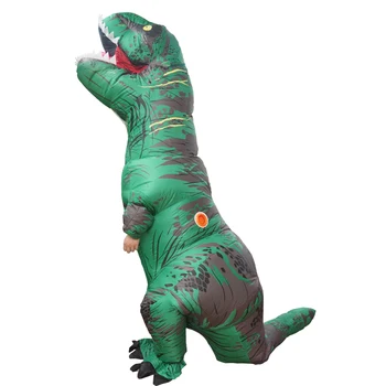 Napihljivi T REX Dinozaver Kostume Razstrelili Dinozaver Stranka, Cosplay Maskota Karnevala Halloween Kostumi Za Otroke, Odrasle Dino Kostum