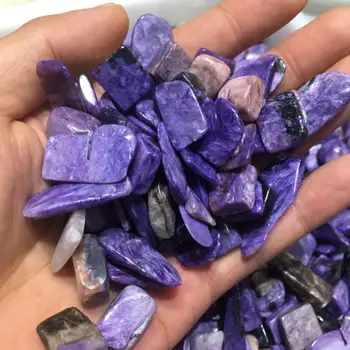 Naravni Charoite zdravljenje kristalno vijolično charoite padle kamna