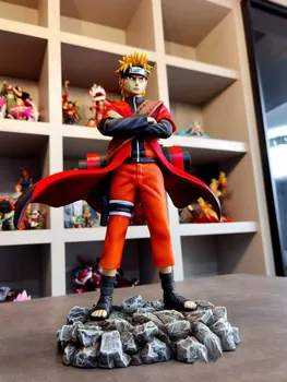 Naruto Shippuden Naruto Uzumaki Saga Model GK Kip, Slika Anime Model Figurals Igrača