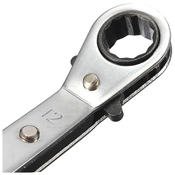 Nasadni ključ z ragljo nastavite 8-21 mm dvojno tesnilo ključa meritev ročno orodje 10x12mm 30 stopinj C. Odmik design Meritev Offset nasadni Ključ z Ragljo