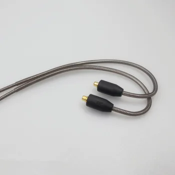 Neckband Bluetooth 5.0 brezžični adapter MMCX silver plated Kabel MIKROFONA Za KZ Shure SE215/SE315/SE425/SE535/SE846 mmcx kabel