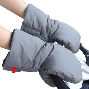 Nepremočljiva Anti-freeze Voziček Voziček Muff Ekstra Debele Toplo voziček rokavice