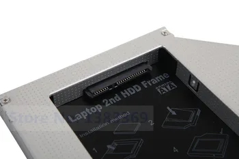 NIGUDEYANG 12,7 mm IDE na SATA Trdi Disk 2nd HDD Caddy za HP Compaq 6710b zamenjajte TS-L632M DVD ČUDNO