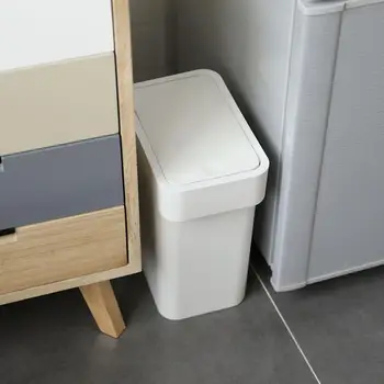 Nordijska smeti v gospodinjstvu dnevno sobo, spalnica push-tip, kuhinjo, wc koša s pokrovom, kuhinjo, kopalnico škatla za shranjevanje