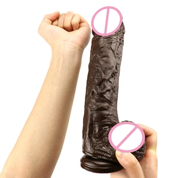 Nov Aparat Barve Realističen Penis Super Velik Velik Dildo priseska Sex Igrača za Žensko Seks Izdelek Ženska Masturbacija Petelin