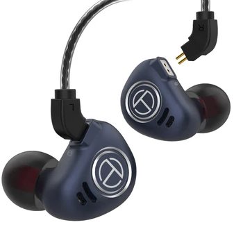 NOV TRN V90 4BA+1DD Hibridni Kovin V Uho Slušalke IEM HIFI DJ Monitor Teče Šport Slušalka, Slušalke Headplug Za V80/X6/IM2