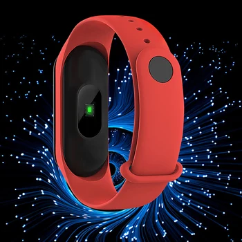 Nov Zaslon Pedometer fitnes Bluetooth Smartwatch Za Moške, Ženske Nepremočljiva IP67 2019 Smart Športne Ure Črna Rdeča Modra Trak