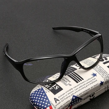 Nova Anti Modra Svetloba Očal Okvir Moški Ženske Retro Ovalne Black Jasno, Leče Očala Modre Svetlobe Blokiranje Igralna Očala Oculos