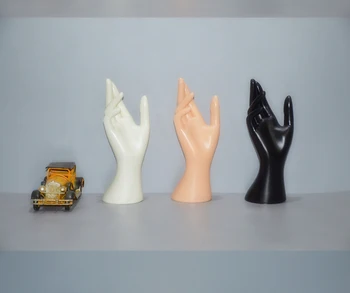 Nova Brezplačna dostava za 1 Pc Ženski Manekenka Roko Roko Prikaz Znanja Moške Rokavice, Nakit Model Stojalo Bele Barve