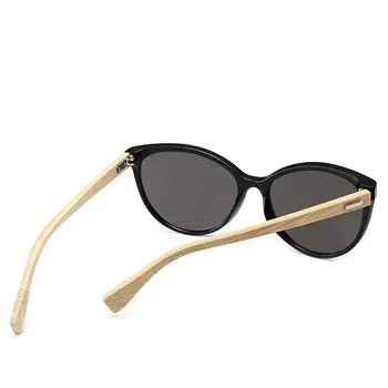 Nova Moda Bambus, Les, sončna Očala Ženske Zrcalne Prevleke sončna Očala blagovne Znamke Design Gafas Oculos de sol UV400 Retro Očala