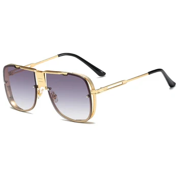 Nova Modna sončna Očala Luksuzne blagovne Znamke Oblikovalec Ženske Moški Letnik Kovinska sončna Očala Retro Očala UV400 Odtenki gafas de sol