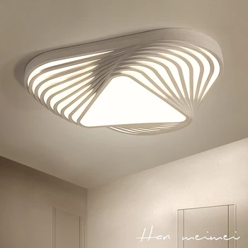 Nova Zasnova moderna stropna luč DIY trikotnik led spalnica stropne svetilke v dnevni sobi lampara doma notranjo uporabo