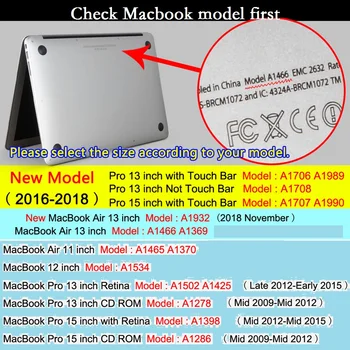 Nove Mehke Volne Klobučevine za MacBook Air 13 Rokav 2018 Dotik ID A1932 Laptop Primeru Za Mac book Air 13 2018 Rokav USB Miška Vrečko Vrečka