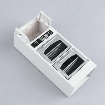 Nove Miniature 1/12 Obsega Lutke Miniaturni kabinet mikrovalovna pečica Pohištvo Kompleti Domov & Življenje