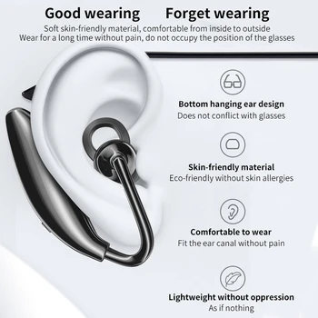 Novi Bluetooth 5.0 Slušalke Za Prostoročno Uporabo Športne Slušalke Nepremočljiva Gaming Slušalke Slušalka Udobne Slušalke Za Mobilne
