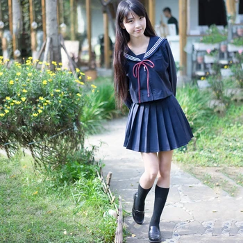 Novi Japonski Slog korejski Kawaii Girls JK S-5XL High School Uniform, Dekleta, Ženske Novost Mornar Obleke, Uniforme Anime Krila