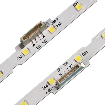 Novih 100 KOS/veliko 28LED LED osvetlitvijo trakovi za Samsung UE43NU7100U AOT_43_NU7100F UE43NU7120U UE43NU7170U BN96-45954A UE43NU7100