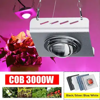 Novo 3000W COB LED Grow Light Celoten Spekter 4000K za vsako. Hydroponic Toplogrednih Rast Rastlin, Razsvetljava svetilke Vodotesne