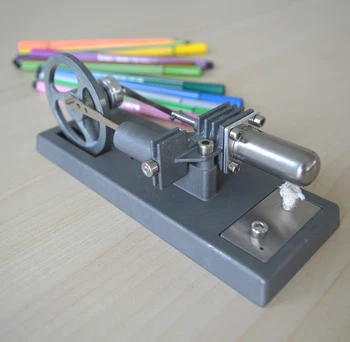 Novo DIY Stirling Motor Model DIY Puzzle Sestavljeni Kovinski Otrok Darilo Igrače