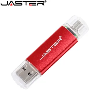Novo JASTER OTG usb flash disk Visoke Hitrosti pen drive cle usb ključek 16GB 32GB 64GB Pendrive za Android/Tablet PC