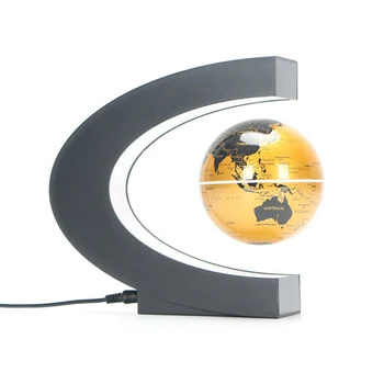 Novost LED Zemljevid Sveta Magnetnega Lebdenja Plavajoče Svetu Doma Elektronska Lučka Žogo Svetlobe Urad Namizno Dekoracijo Ustvarjalno Darilo