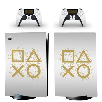 Oblikovanje po meri PS5 Digital Edition Kože Nalepke Nalepke Kritje za PlayStation 5 Konzolo in 2 Krmilniki PS5 Kože Nalepke Vinyl