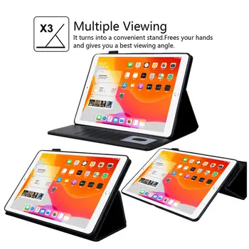 Ohišje Za iPad 10.2 2019 7. Generacije Primeru Cover Za iPad Pro 10.5 Zraka 3 2017 2019 Funda Tablet Strani Imetnika Stojijo Lupine +Darilo