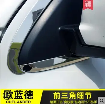 Okno avtomobila Steber Trim Pokrov iz Nerjavečega Jekla Chrome Dekoracijo za Mitsubishi Outlander 2016 2017 2019 Avto Styling