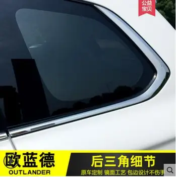 Okno avtomobila Steber Trim Pokrov iz Nerjavečega Jekla Chrome Dekoracijo za Mitsubishi Outlander 2016 2017 2019 Avto Styling