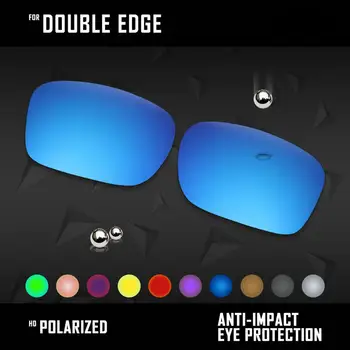 OOWLIT Leče Zamenjave Za Oakley Dvojni Rob Polarizirana sončna Očala - Več Barv