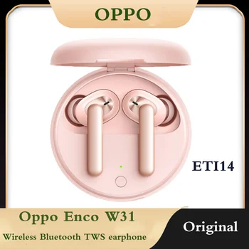 Oppo Enco W31/ W51 2020 ETI14 Pravi Brezžični Tws Bluetooth Slušalke R17 Reno ace 2,pošlji silikonski zaščitni pokrov