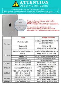 Oranžna Shockproof Za iPad Mini 1 2 3 4 5 za 7,9 palčni Primeru Zajema Smart PU Usnje Stojalo Nazaj Fundas Za iPad mini 1/ 2/3 mini5