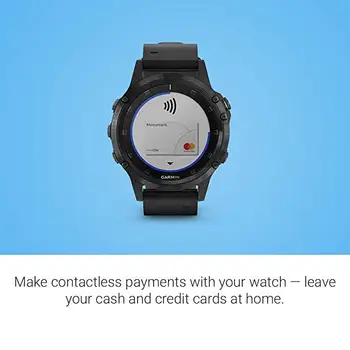Original Garmin Fenix 5 Plus GPS GOLF Smartwatch 100M nepremočljiva potapljanje Srčnega utripa Glasbe Garmin Plačati NFC pametno gledati moške
