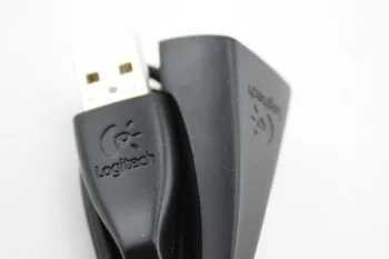 Original Kabel USB Logitech USB 2.0 Podaljšek Ženski Moški Stojijo podaljšanje linije Sprejemnik Podaljšek Kabel