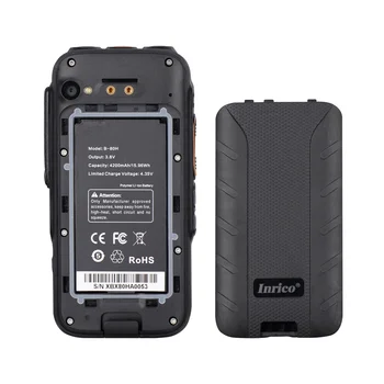 Original Polymer Li-ionska Baterija 4000 mah / 15.2 Wh 3.8 V za Inrico S100 Mobilni Telefon Handhled oddajnik in Sprejemnik