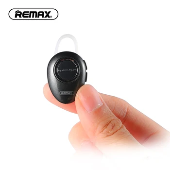 Original Remax T22 Mini Brezžična Bluetooth Slušalke V4.2 Avto Slušalke Z Mikrofonom 1 Kos Slušalke Za iPhone Xiaomi Huawei