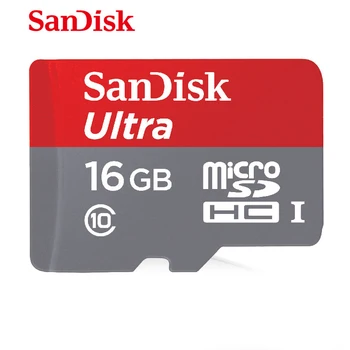 Original SanDisk micro sd kartice, 80mb/s 32gb class 10 pomnilniška kartica 16gb 32gb SDHC Ultra 64gb SDXC UHS-I pomnilnik TF ping