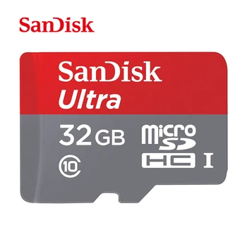 Original SanDisk micro sd kartice, 80mb/s 32gb class 10 pomnilniška kartica 16gb 32gb SDHC Ultra 64gb SDXC UHS-I pomnilnik TF ping