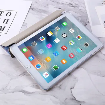 Original Usnja Flip Tablični Primeru Za Apple ipad zraka 2 9.7 palčni ipad6 Silikonski Pokrovček Za iPad 6 air2 zraka 2 Shockproof Lupini Capa